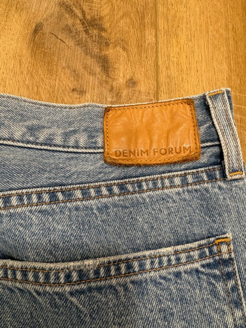 🌟DENIM FORUM🌟 ARITZIA THE 90'S LO-RISE BAGGY WIDE LIGHT WASH SZ 30 - Picture 8 of 8